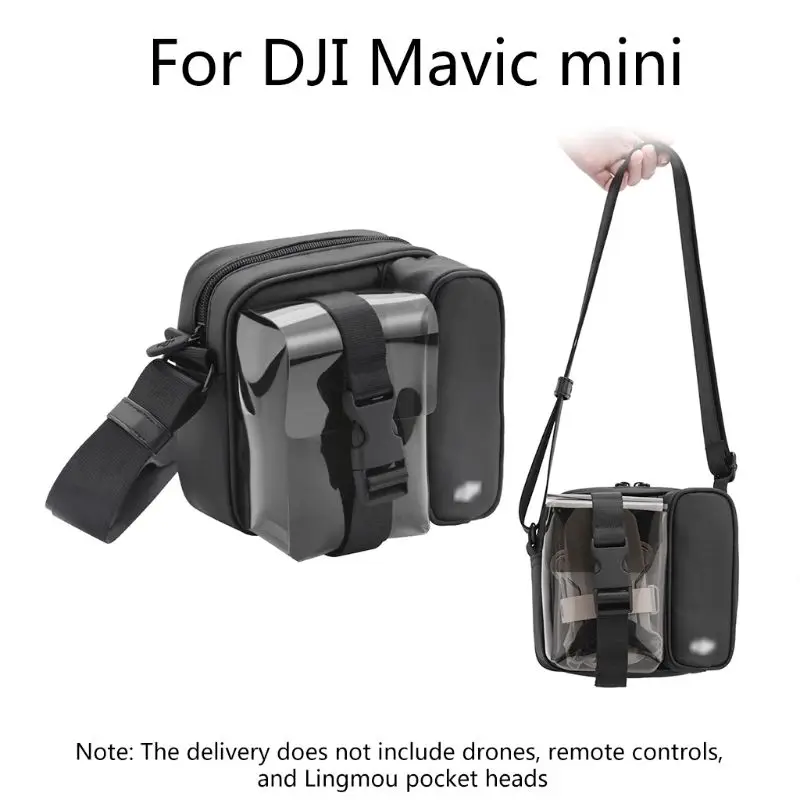 Mega Discount FBV Black Durable Mini Shoulder Crossbody Bag Portable Storage Bag Carrying Case Box for DJI Mavic Mini for Osmo Pocket/Action 