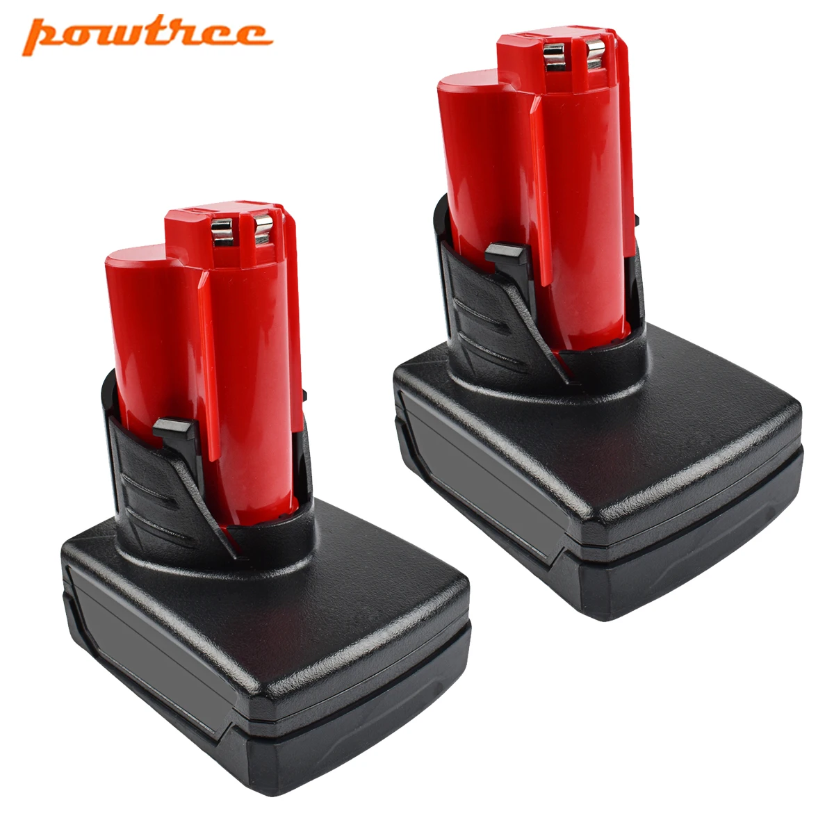 Powtree 12V 4000mAh для Milwaukee M12 красный Электроинструмент литий-ионный аккумулятор