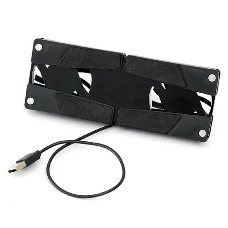 USB охлаждающая подставка для ноутбука охлаждающая подставка Usb 2 вентилятора вентилятор Led 17 15 коврик Pc 12 5