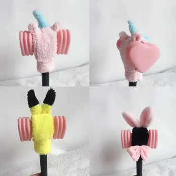 

Kpop Blackpink Cute Lightstick Headband Cartoon Animals Lightstick Headband Light Stick Plush Head Cover Yellow/Pink Cover