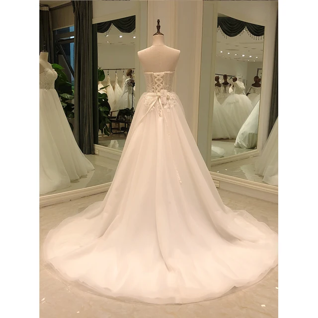 SL-8169 wedding dress vestido de noiva fiesta de boda suknia slubna boho kleid mariage champetre bohemian largo elegante bridal 2