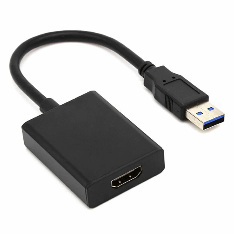 USB 3,0 к HDMI видео адаптер 1080P металлический корпус AV синхронизация USB3.0 к HDMI внешняя видеокарта для ПК ТВ Проектор Монитор
