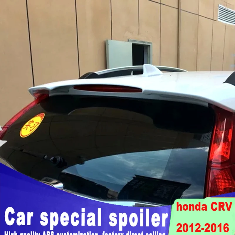 Новый дизайнерский спойлер для Honda CRV CR V прочная Лента стабильный из АБС пластика