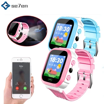 

Smart Watch Kids Touch Screen Camera Positioning Children's Watches SOS Call Location Anti-Lost Reminder Watch Children Clock