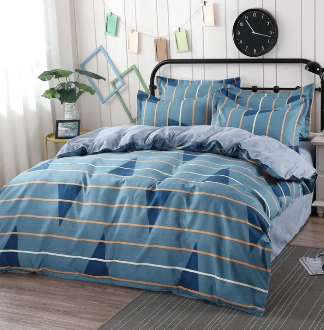 NTMY 09 Ultratex Home Textile Printed Multi Color Multi Sizes Comfortable Thicked Brushed Suede Bedding Sets Duvet Cover Bed Sh - Цвет: 016