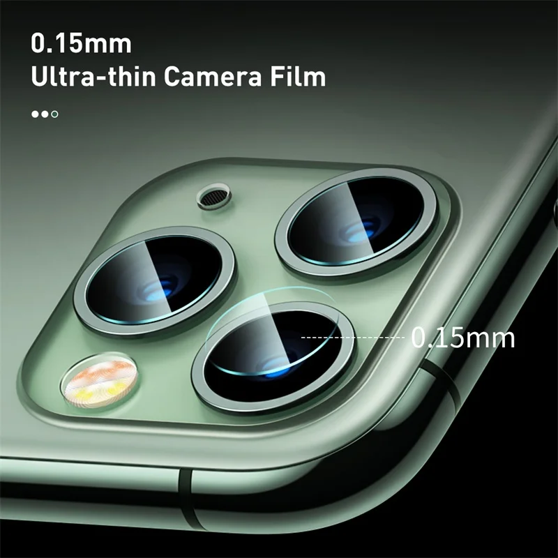 Защитная пленка Baseus для объектива задней камеры iPhone 12 11 Pro Max закаленное стекло X XS
