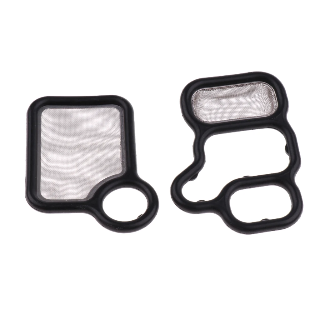 2 Pieces VTEC Solenoid Gasket Spool Valve 15815RAAA01 15815RAAA02 For 