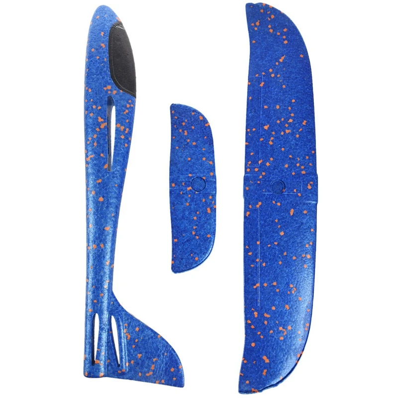 48 см ручной бросок освещения вверх летающий планер самолет Светящиеся в темноте