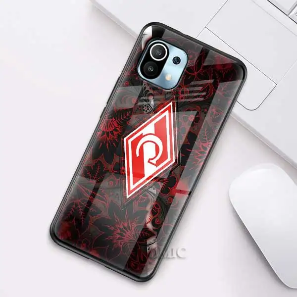 Russian Spartak Moscow Football Glass Case for Xiaomi Redmi Note 9S 8 K40 Mi 11 Poco X3 NFC 9 8T 9T 10T Pro 10 Lite Phone Cover T09