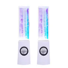 Светодиодный светильник колонки с танцующей водой музыкальный фонтан светильник динамик s для ПК ноутбук телефон портативный стол стерео воды танцы динамик