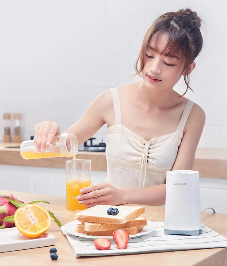 XIAOMI MIJIA QCOOKER CD-BL04 блендеры портативный фруктовый кухонный комбайн Электрический кухонный миксер ручной блендер соковыжималка измельчитель машина