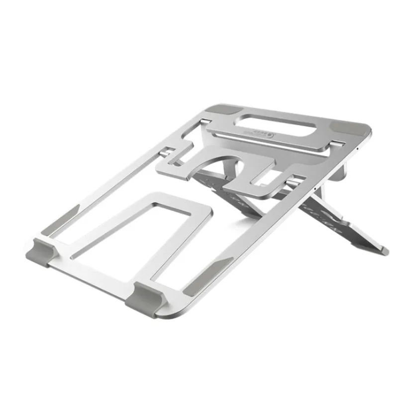 

Classy High Quality Laptop Cooling Pad Ergonomic 6 Height Adjustable Aluminum Stable Holder Stand