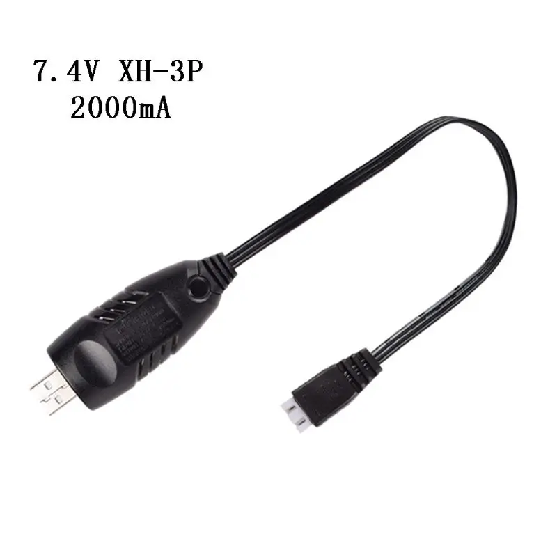 7.4v Charger XH-3P 2S Lipo Battery Fast Charging Electric for cars RC Drone Toys Spare parts USB Charger 2000/1000/500mA parts