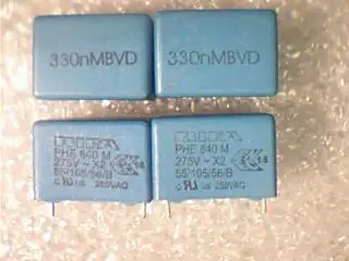 50 шт. RIFA PHE840 0,33 мкФ/275Vac 330NF u33 334 пленочный конденсатор