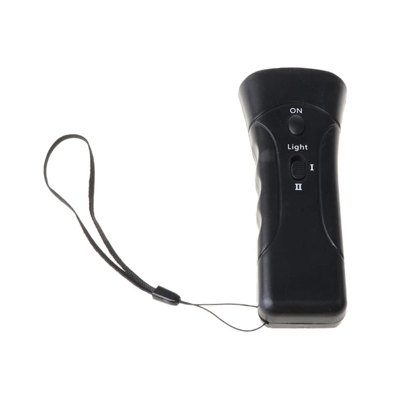 LED Ultrasonic Dog Training Repeller Anti-barking Trumpet Control Device
