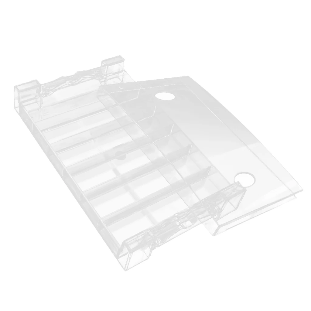 300 Poker Chip Tray Rack Organizer Holder Storage Case Texas Hold'em Prop