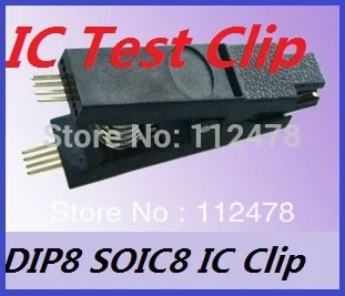 

free shipping programmer testing clip SOIC 8 SOIC8 DIP8 DIP 8 Pin IC Tools Chip Way SMD Programming Program Testing Test Clip