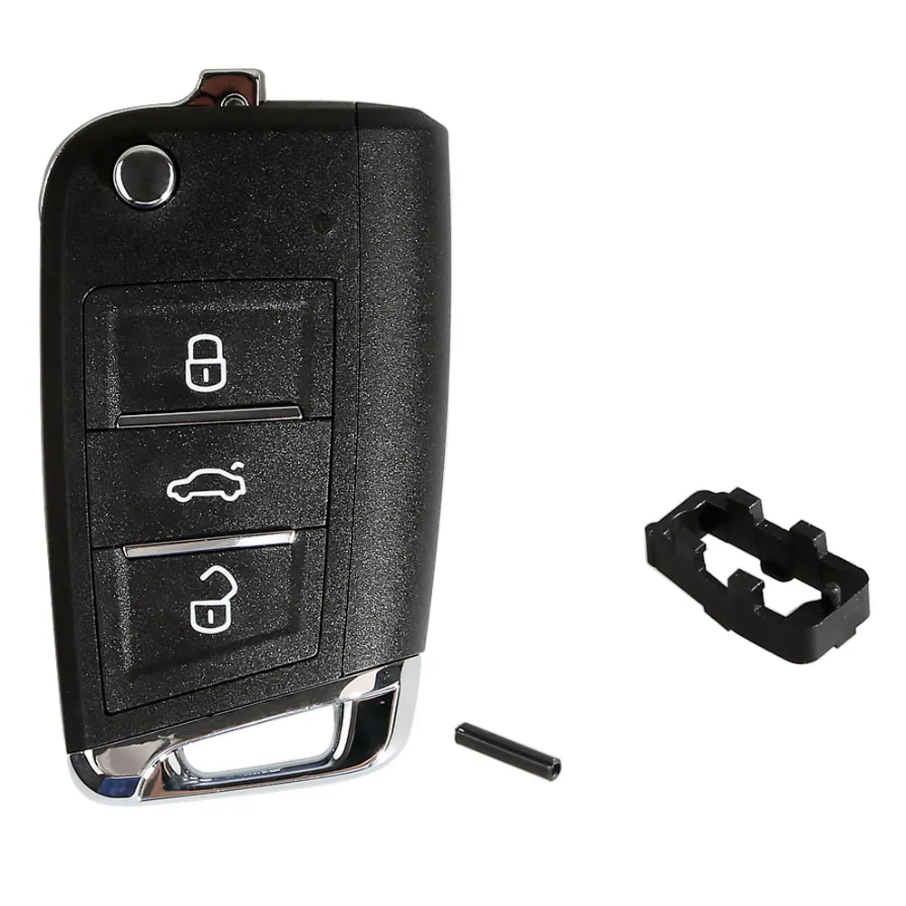 Xhorse For VW MQB Style Key 3 Buttons XKMQB1EN 10pcslot (6)