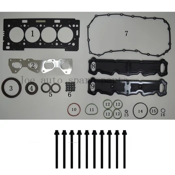 

TU5JP4 TU5JP4B N6A NFR NFU Engine Full gasket bolt kit for Peugeot 206 207 308 Grand Paid Citroen C4 Berlingo 1.6L 1587CC