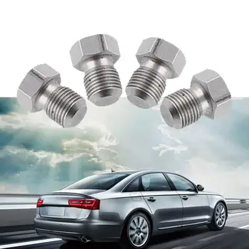 

Injector Plug Set Stainless Steel Oil Squirter Plug Set For B Series B16A B18C B17 Auto Car Accessories 1 Set