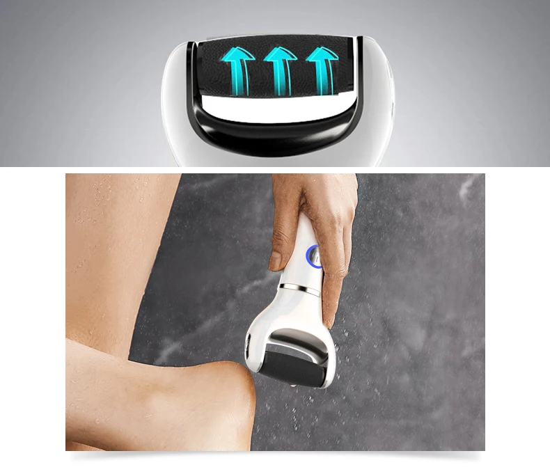 Electric Foot File Vacuum Callus Remover Pedicure Tools Dead Skin Callus Remover Foot Files USB Rechargeable Foot Skin Care Tool 5