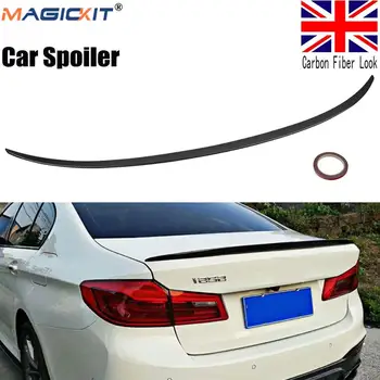 

MagicKit For BMW 5 Series F10 10-16 Saloon Rear Trunk Lip Spoiler Wing Carbon Fiber Look