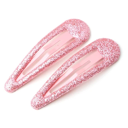 Pink 10 шт./лот, модные заколки для волос, блестящие заколки для волос, женская заколка для волос, металлическая заколка для волос, милые детские заколки для волос, аксессуары для волос для девочек - Цвет: Pink