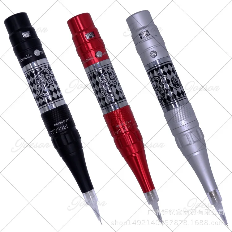 Munsu One-piece Machine Tattoo Eye And Lip Built-in Battery Charging Dual Purpose Dye Eyebrow Eyeliner Tattoo Machine Elephant