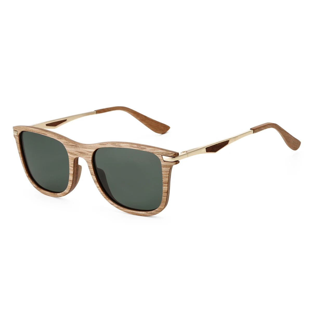 New Real Wood Sunglasses Metal Polarized Handmade Bamboo womens Sunglass Sun glasses Men Gafas Oculos De Sol Mader