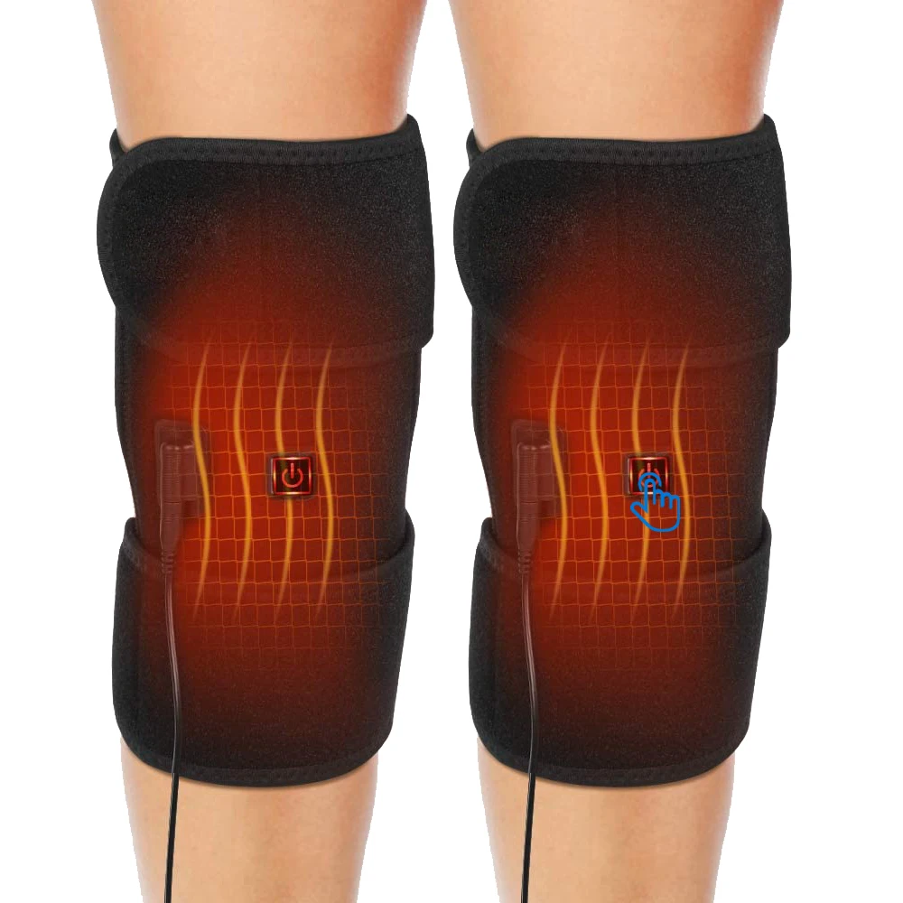 Heating Knee Braces For Arthritis Relief Pain Thermal Hot Compress