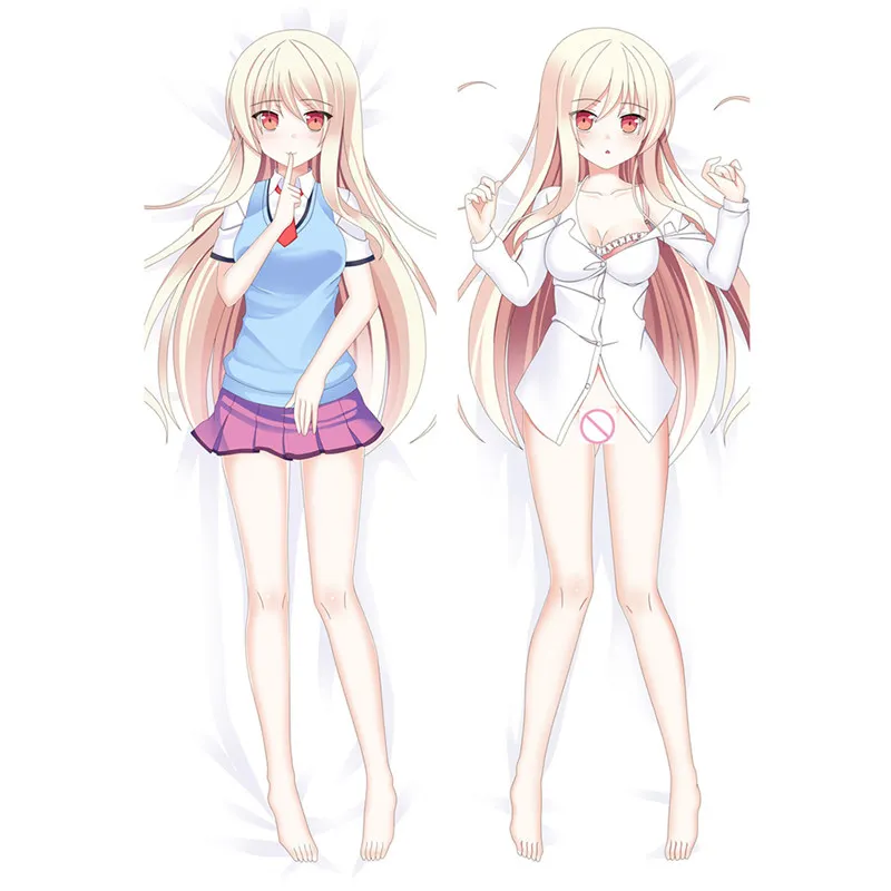Polyester Новое поступление Аниме Five nights at Freddy Pet девушка Sakurasou Наволочки Чехол сексуальная девушка 3D двухсторонняя постельные принадлежности обниматься тела Чехол PT01 - Цвет: Polyester
