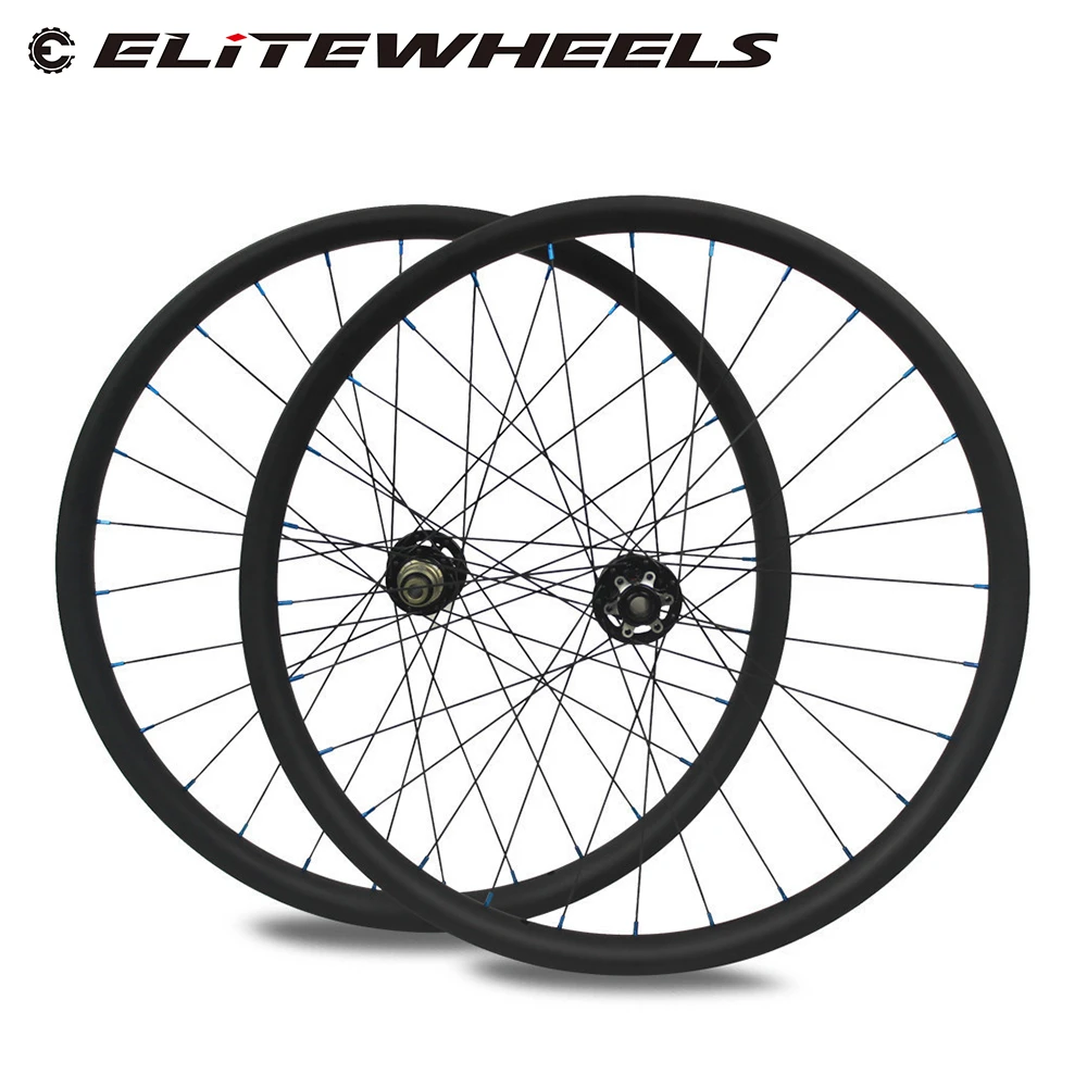 US $470.80 Elitewheels 650b Carbon Mtb Wheelset 275er Mountain Bike Wheels 35mm35mm With Poweway M42 Hub For Xc Am Mtb Bicycle Wheel
