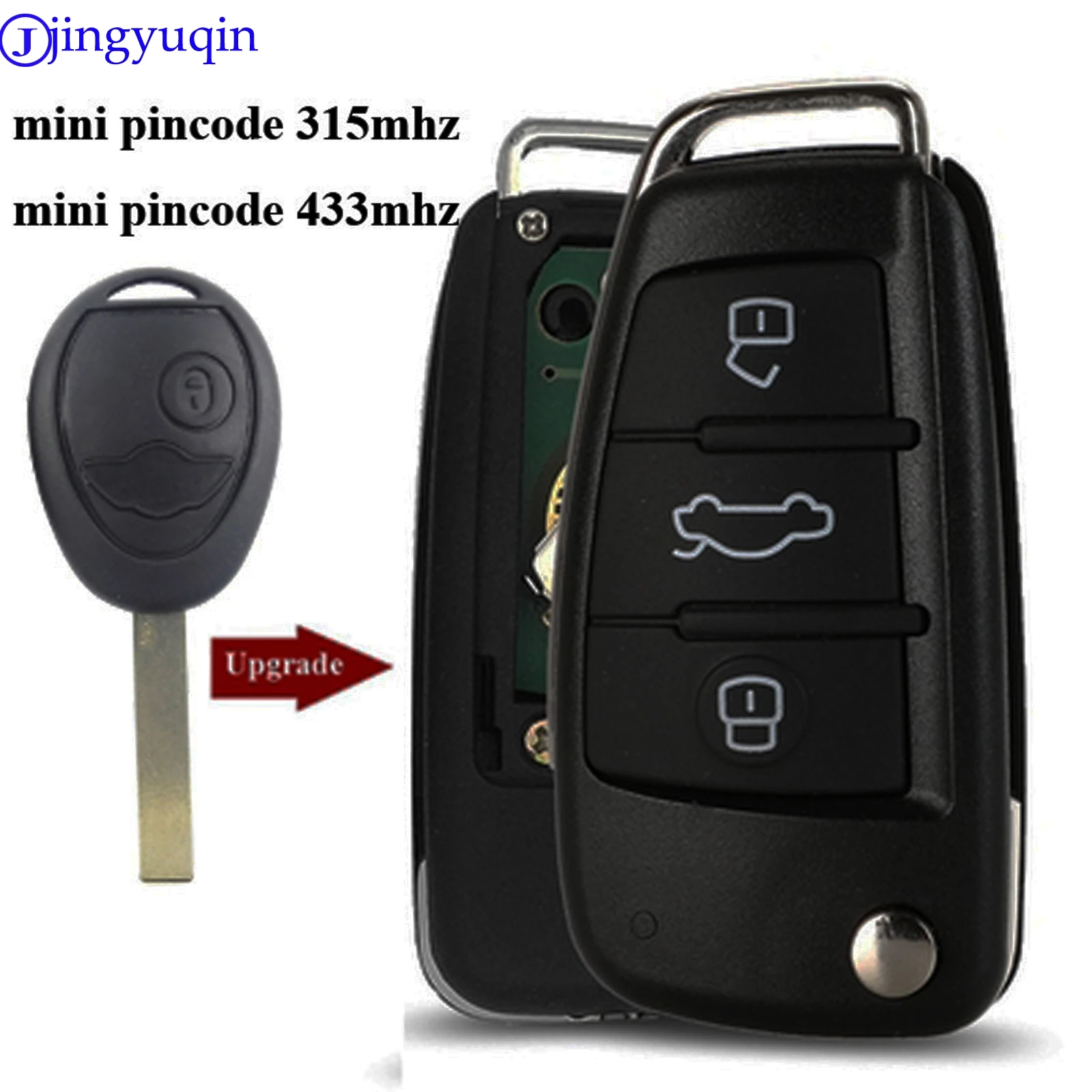 Пульт дистанционного управления для автомобиля jingyuqin Bmw Mini Cooper R50 R53 mini pincode 315/433