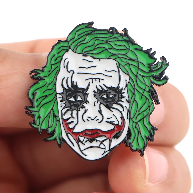 Joker Why So Serious, металлические эмалированные булавки и броши для отворота, значок, рождественские подарки на день рождения, идеи подарка для мужчин и женщин