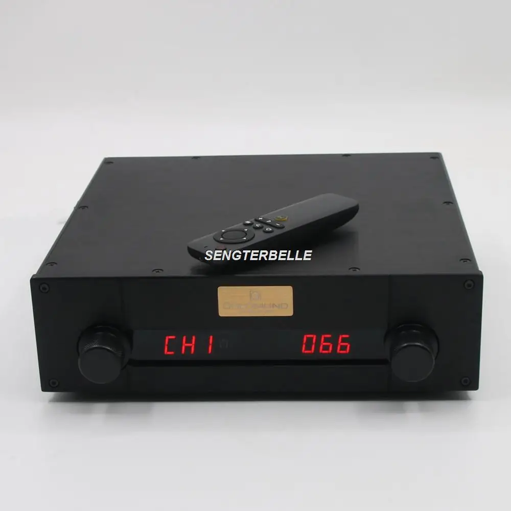 Трубчатый предусилитель Hifi ECC83 /12AX7 пульт дистанционного управления громкостью