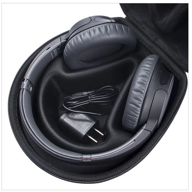 Portable Carrying Hard Headphone Case for Beats Studio Pro Wireless SOLO Headphones Protective Pouch Bag Carrying Case