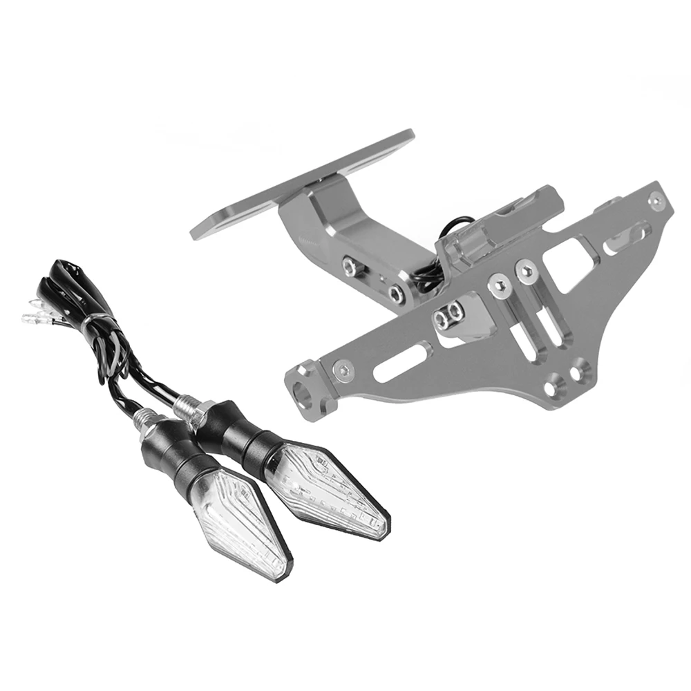 Для HONDA VT1100 CBR929RR CBR600RR CBR954RR CB1000R мотоциклетные номерные знаки кронштейн Holde регулируемый угол CBR1000RR/SP - Цвет: Коричневый