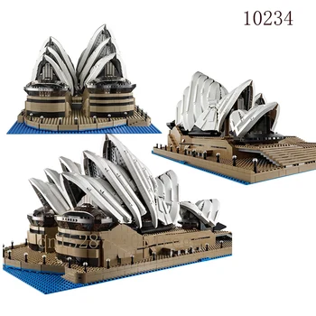 

88003 Expert Set Creator Sydney Opera House lepining Creator Expert 10234 Building Blocks Bricks Birthday christmas gifts toys