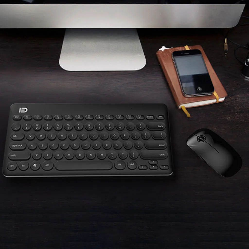 

2.4G Wireless Keyboard Mouse Combo Ultra Thin Ergonomics Gaming Keyboard Optical Mouse Suit For Macbook Pro Lenovo Xiaomi Asus