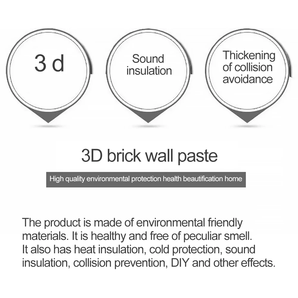 3D кирпичные настенные наклейки обои Декор Пена водонепроницаемое покрытие для стен обои для детей гостиная фон сделай сам