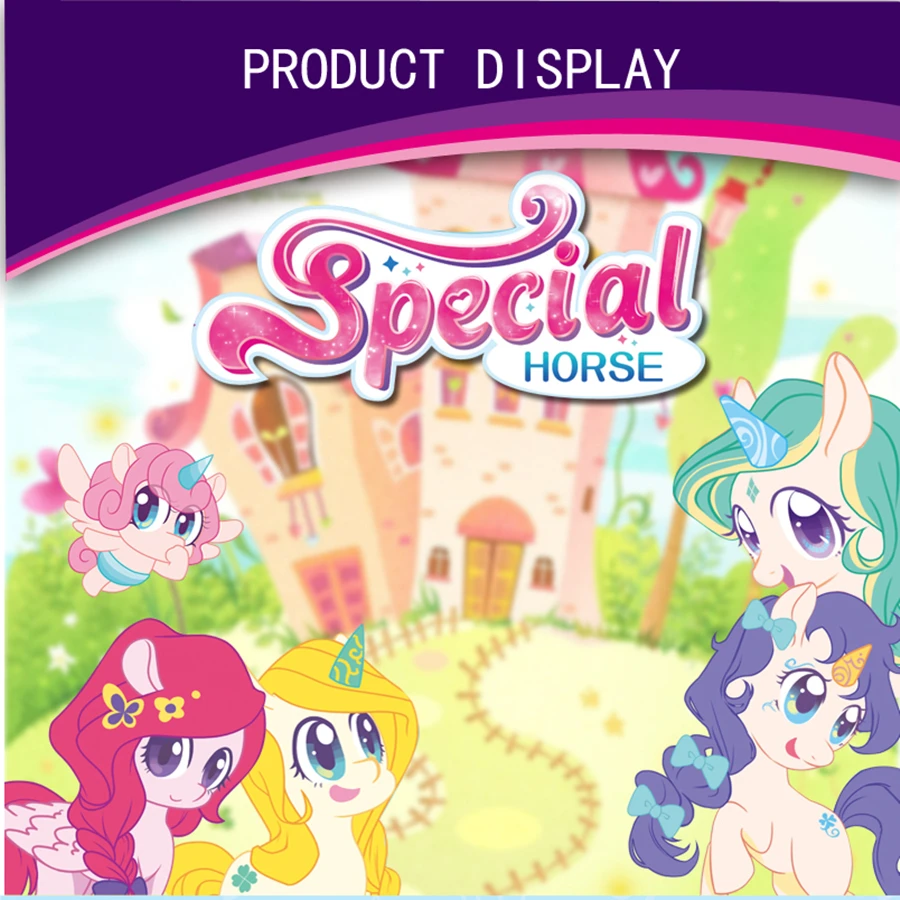 Lanyitoys 5.5 Inch My Little Ponies Toys Action Figure Anime Special  Unicorn Model Vinyl Poni Toys For Girls Christmas Gift - Action Figures -  AliExpress