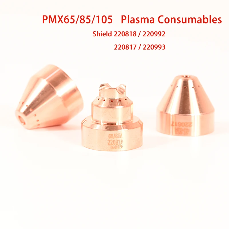 High Quality PMX 65A 85A 105A Plasma Cutting Machine Consumables Shield 220818 220992 220817 220993