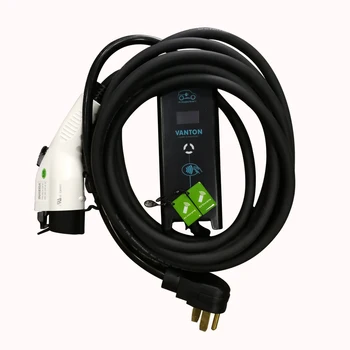 

110-230Vac j1772 40A home use evse cable ev rapid charger evse level 2 ev charger nema14-50