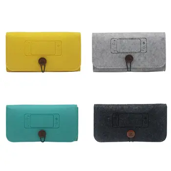 

Soft Felt Protective Case Cover Shock-proof Durable Storage Bag for Switch Lite Game Console Gaming Accessories Kit