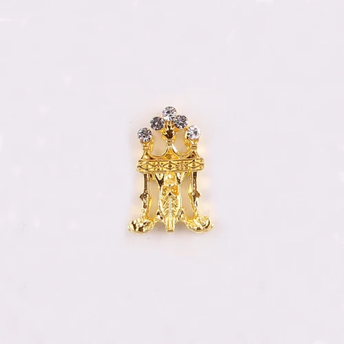 100Pc 3D Nail Art Strass Rhinestones Alloy Nail Charms Retro Geometrical Square Gems Drops Design Jewelry Stones Manicure JC1083 - Цвет: 1094