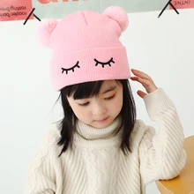  Baby Hat Scarf-Set Spring Girls Children Hats Beanies-Hat Girls Hat Ear Glove Beanie-Cap Knit Winter Hat Baby-Hat Warm Baby 2021 