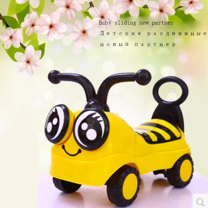 От 1 до 3 лет ходунки детские игрушки для катания баланс велосипед самокат игрушечный трехколесный велосипед для детский велосипед ходунки ребенок лучший подарок