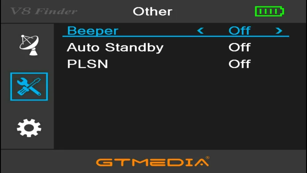GTmedia спутниковый искатель метр V8 Finder HD DVB-S2 SatFinder 3,5 дюймов цветной с батареей 3000 мА Freesat V8 Finder FTA Sat Finder