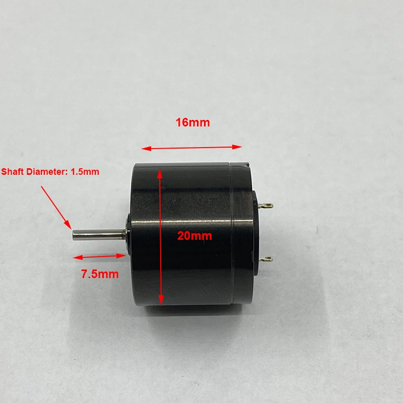 grande 20mm 16mm coreless motor dc12v 01