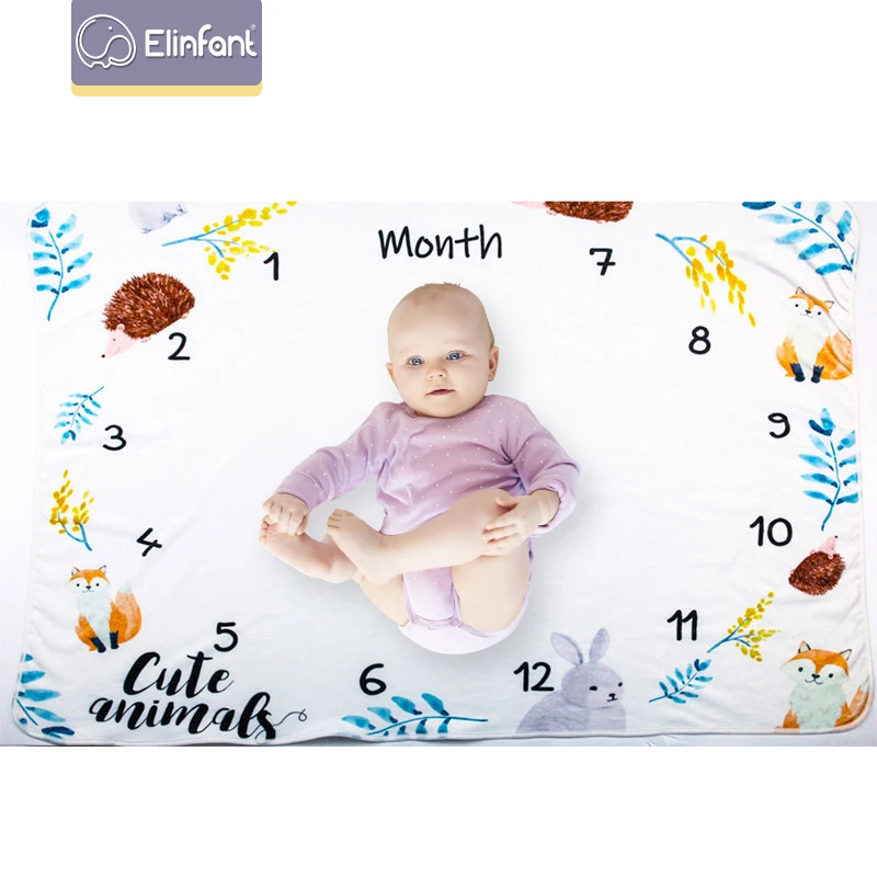 Elinfant флисовое многофункциональное одеяло для фотосъемки фланелевые купальные Полотенца 75 × 120 см Elinfant флисовое многофункциональное одеяло для фотосъемки фланелевые купальные Полотенца 75 × 120 см